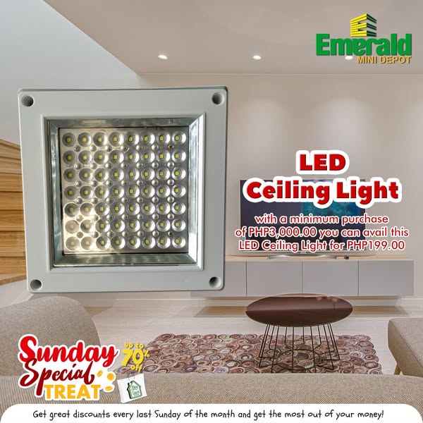 Creative Look of LED Ceiling Lights